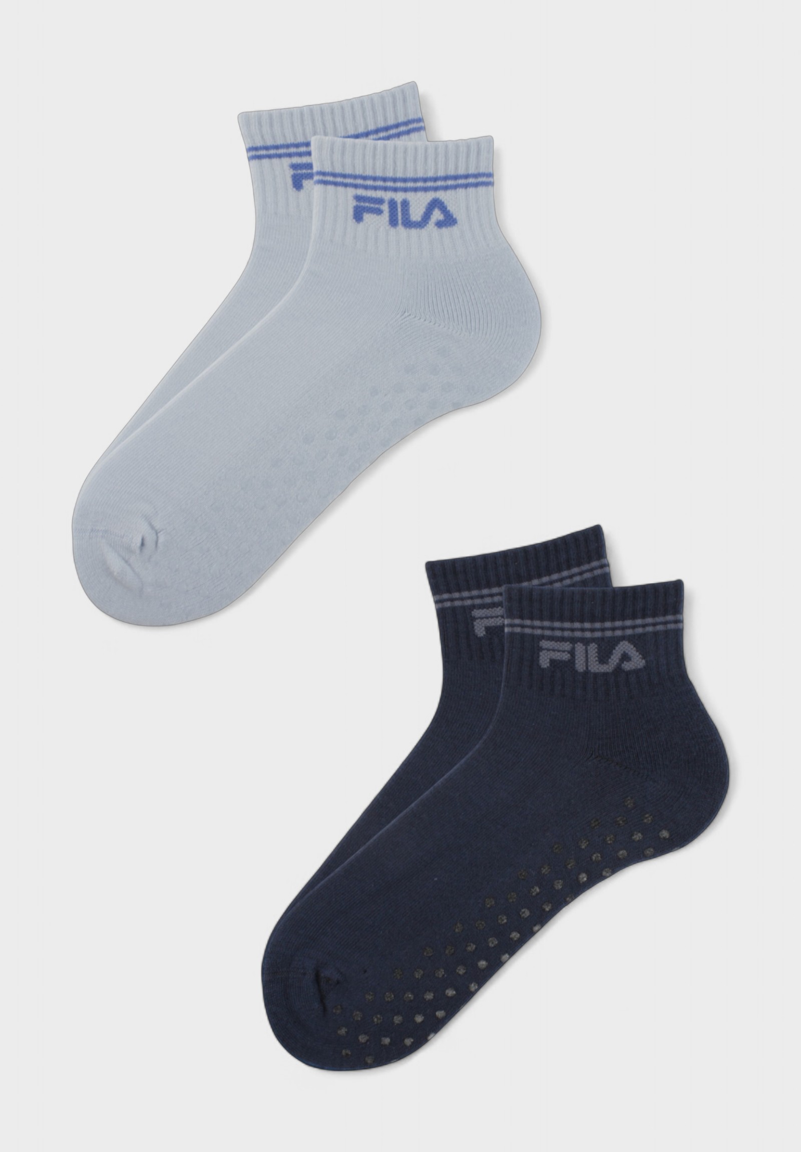 Παιδικές Αθλητικές Κάλτσες FILA με Αντιολισθητικά Ταπάκια – Μπλε - Σιελ F8939-286-Πολύχρωμο φωτογραφία