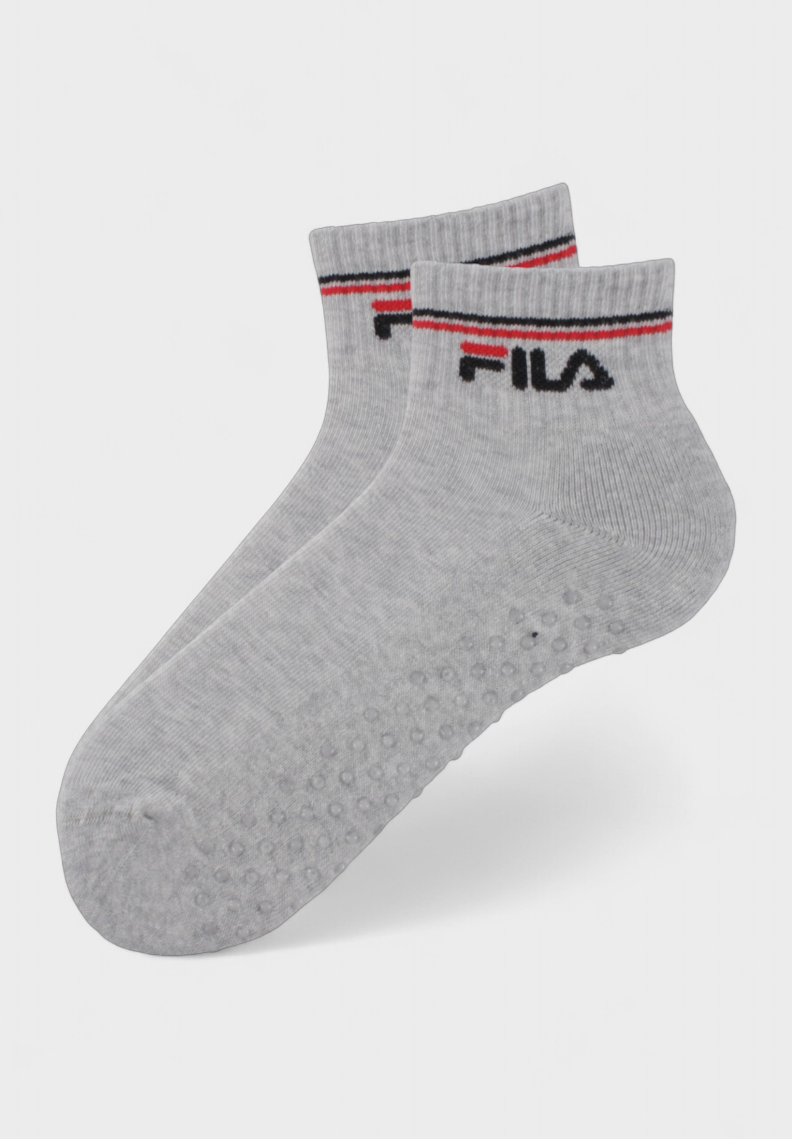 Παιδικές Αθλητικές Κάλτσες FILA με Αντιολισθητικά Ταπάκια – Γκρι (Σετ 2 Ζευγάρια) F8939-400-Γκρι φωτογραφία