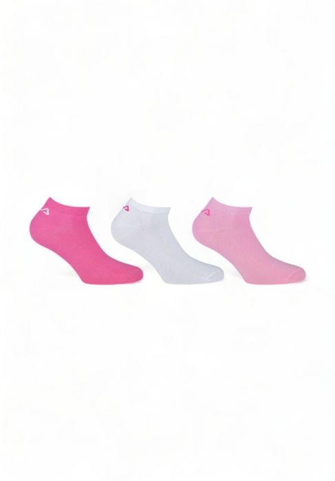  Σοσόνια Unisex Fila Invisible Plain 3 Pack F9100A-Πολύχρωμο 2025
