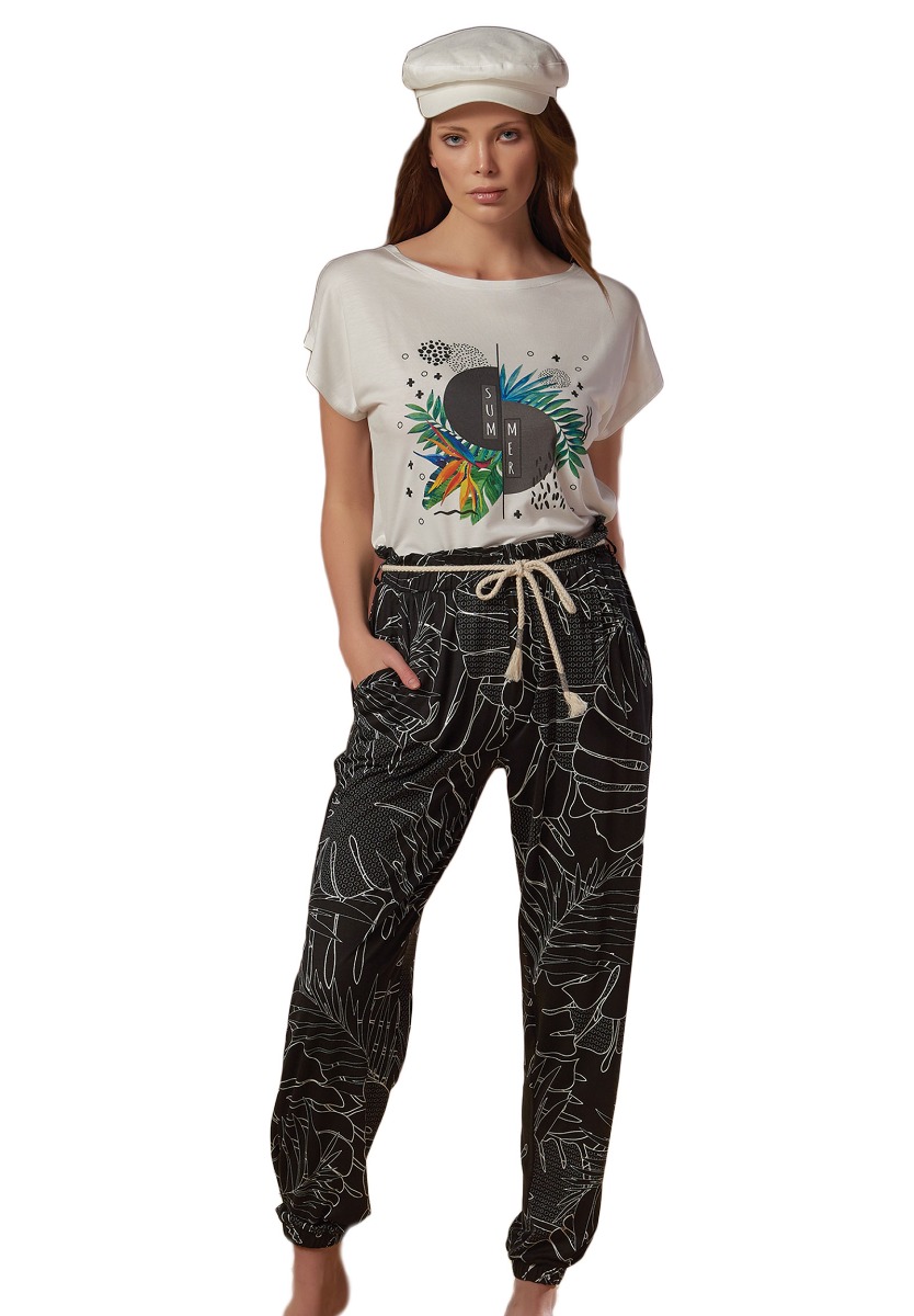 Sevim Σετ μπλούζα - παντελόνα Comfort Sevim 20502