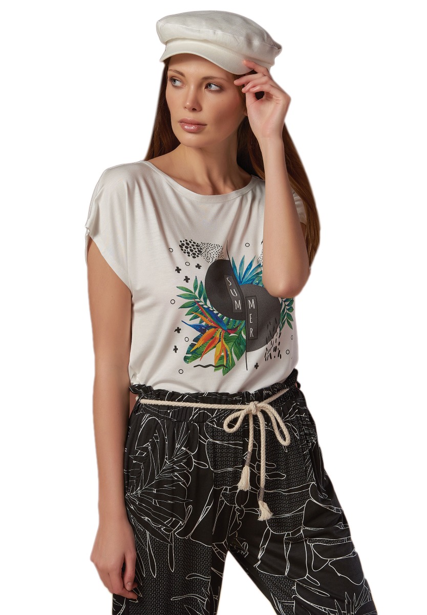 Σετ μπλούζα - παντελόνα Comfort Sevim 20502 φωτογραφία