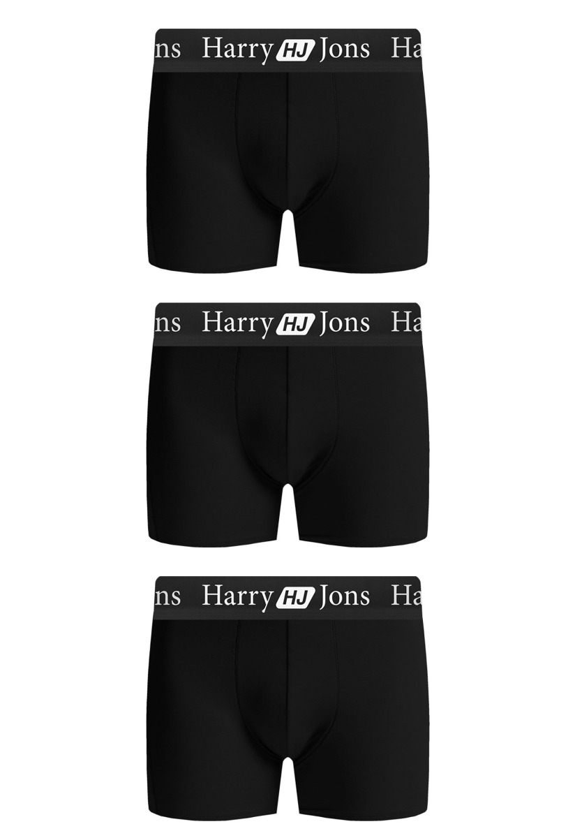 Boxer Harry Jons Black 3 Τεμ. HJ03 φωτογραφία
