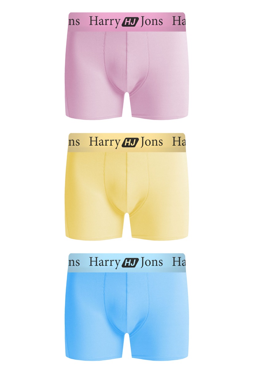Harry Jons Boxer Harry Jons Pastels 3 Τεμ. HJ07