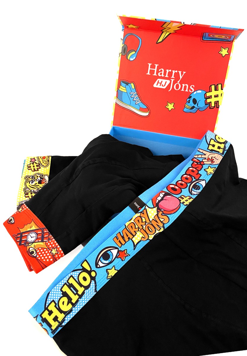 Boxer Harry Jons Boxed 3 Τεμ. HJ08 φωτογραφία