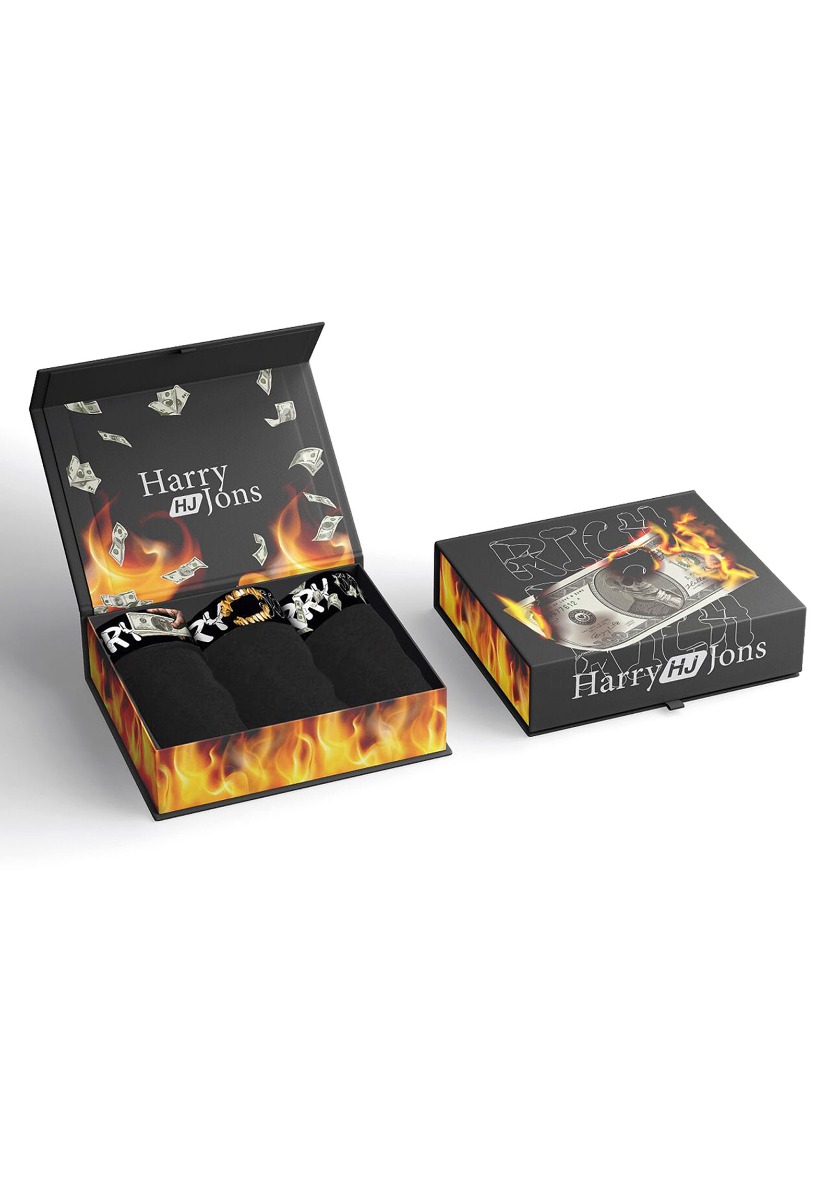 Harry Jons Boxer Harry Jons Rich 3 Τεμ. HJ09