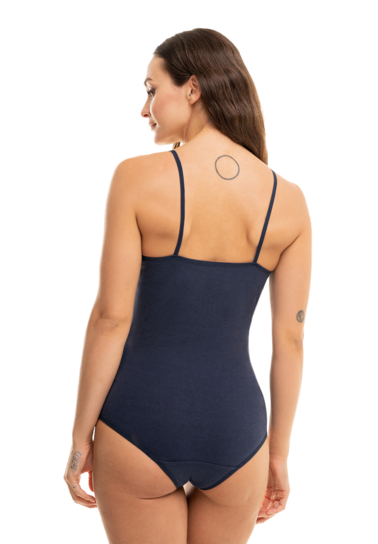 Κορμάκι λεπτή τιράντα Sexen SXN6002-Μπλε φωτογραφία