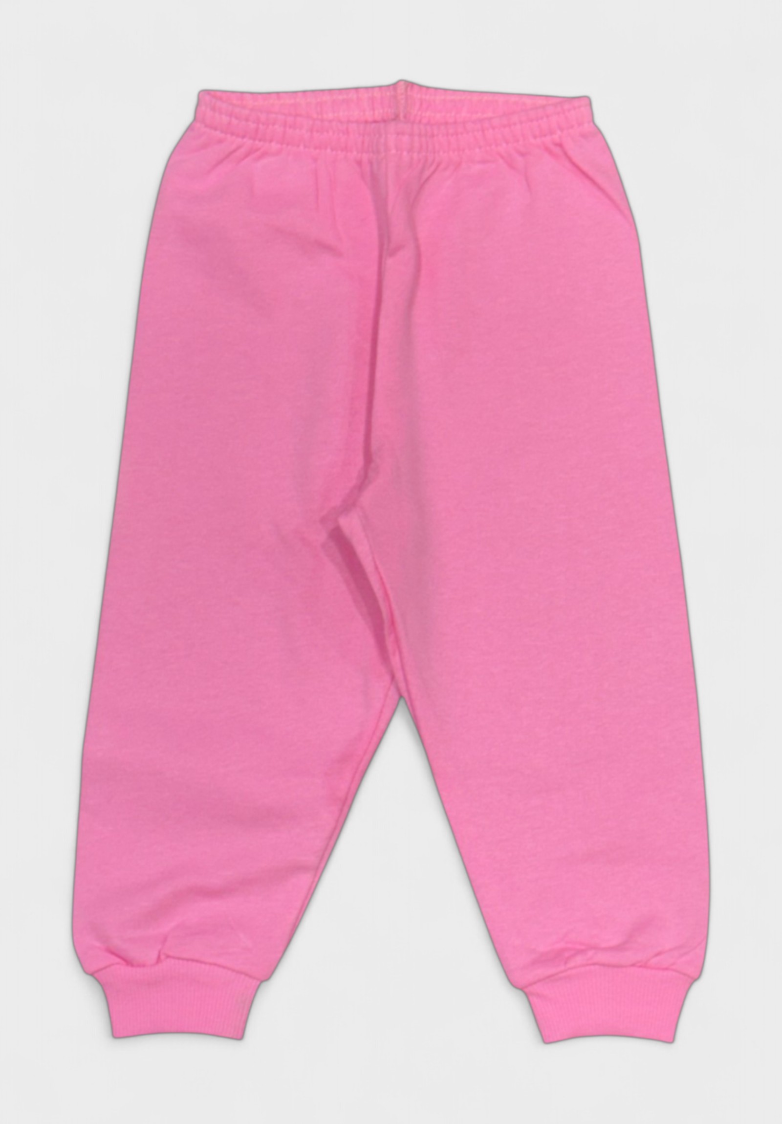 Χριστίνα Πιτζάμα Βρεφική Βαμβακερή Φούτερ Χριστίνα Cute 100% Βαμβάκι Ροζ CHR202-1-Ροζ