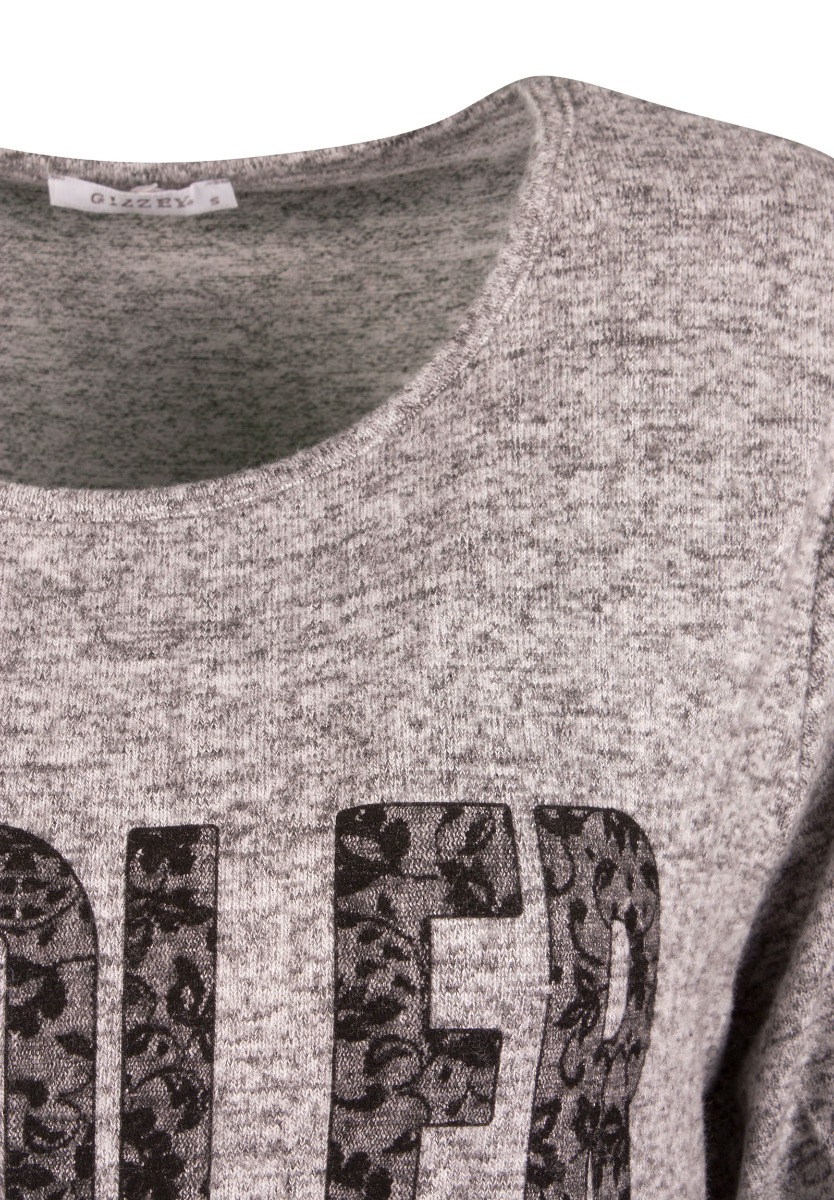 Φόρμα γυναικεία με δαντέλα στο μανίκι 20362 φωτογραφία