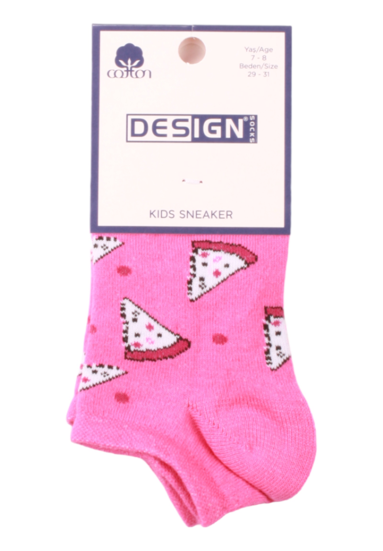 Σοσόνια παιδικά για κορίτσι Design Pizza Super Προσφορά 6 Τεμ. DSN0999-Πολύχρωμο φωτογραφία