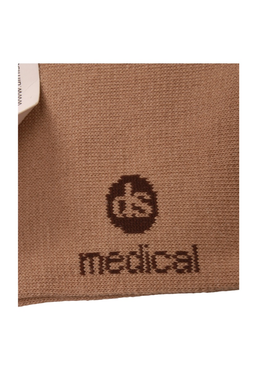 Κάλτσα Medical χωρίς λάστιχο βαμβακερές Dimi Socks 1003DS-Μπεζ φωτογραφία