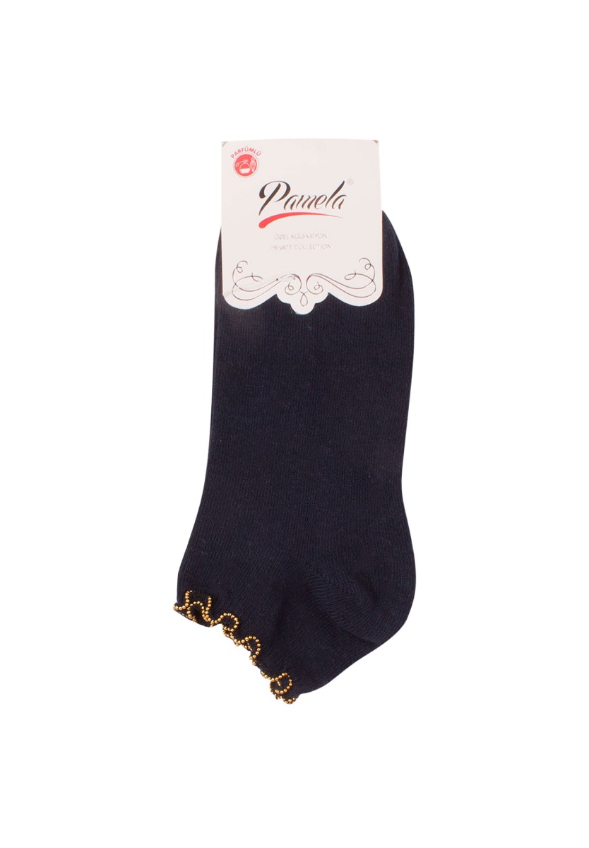 Σοσόνια γυναικεία με χρυσή αλυσίδα PAM502-Μπλε φωτογραφία