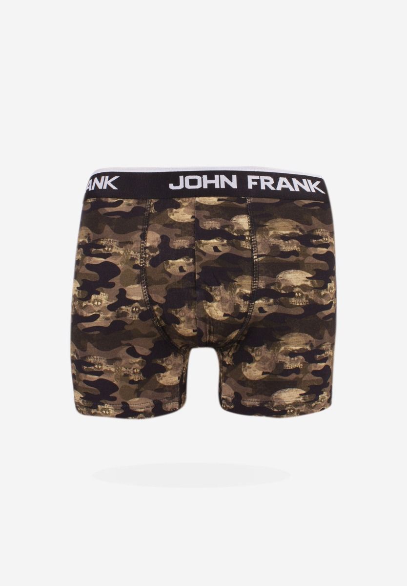 John Frank Boxer John Frank Camo Skull JFBD267-Χακί
