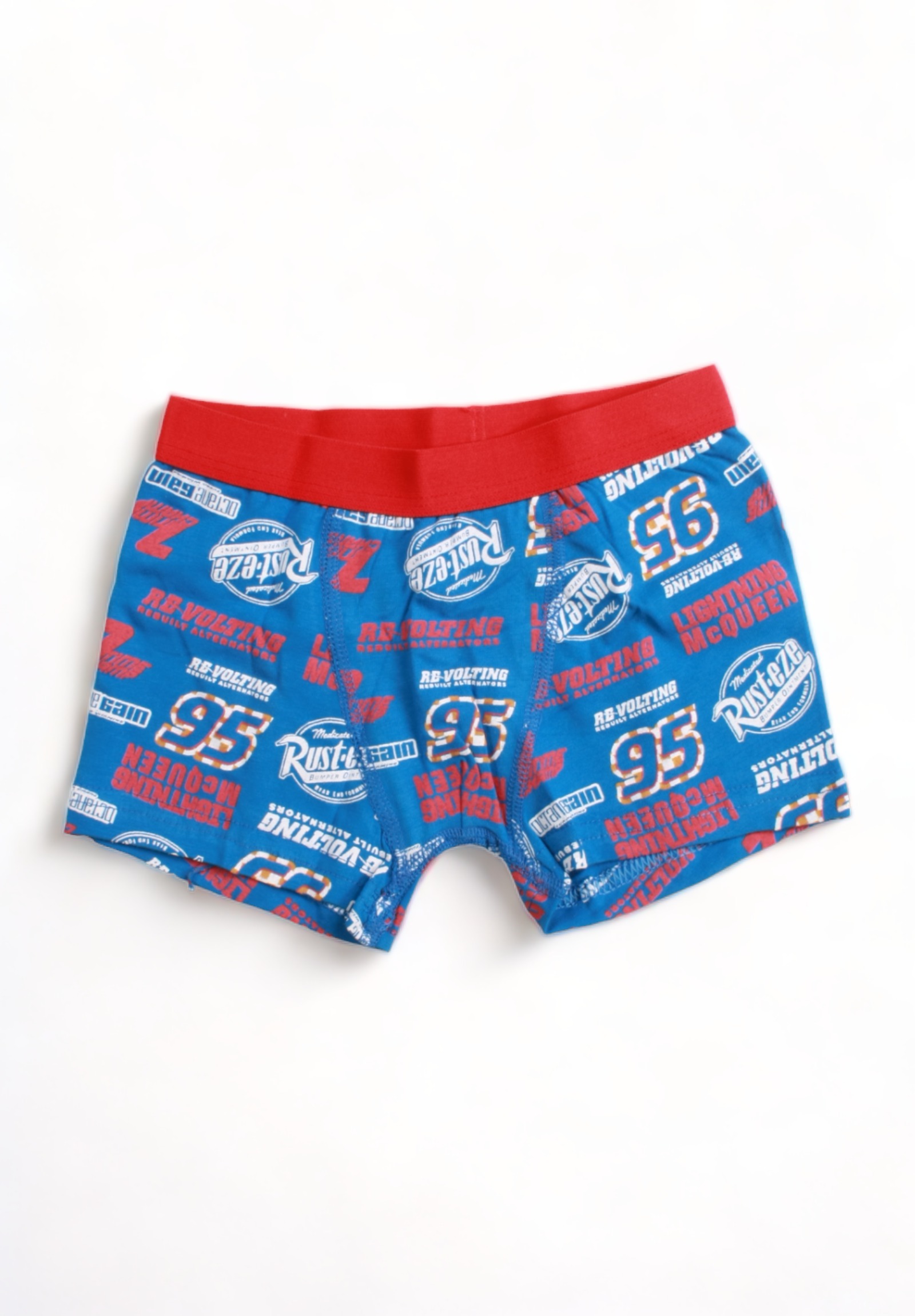 Rolypoly Μποξεράκι για αγόρι Roly Poly βαμβακερά McQueen 2Pack MI0038-Μπλε