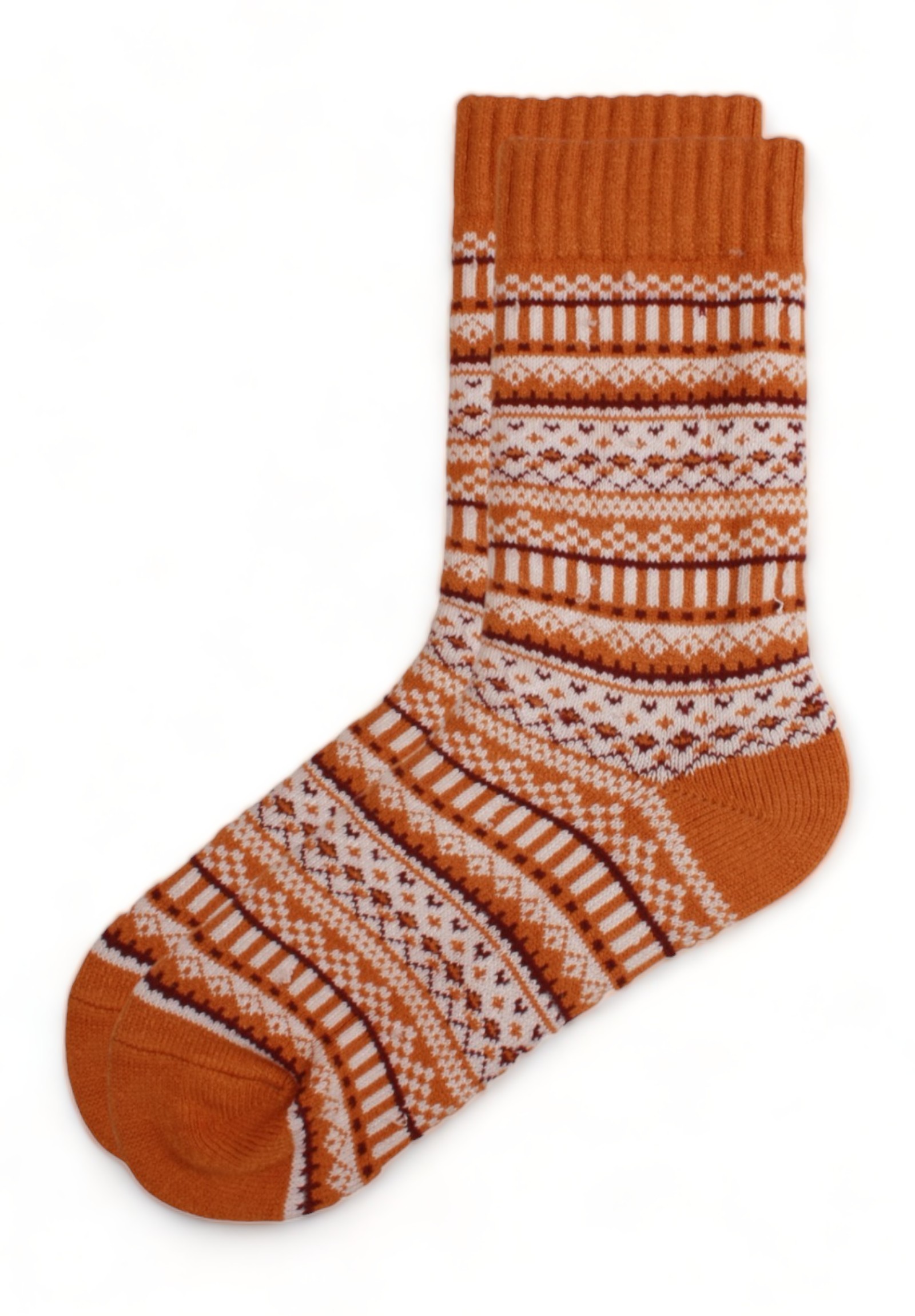  Κάλτσα γυναικεία βαμβακερή Pro Socks Nordic AKD001-Κίτρινο 2025