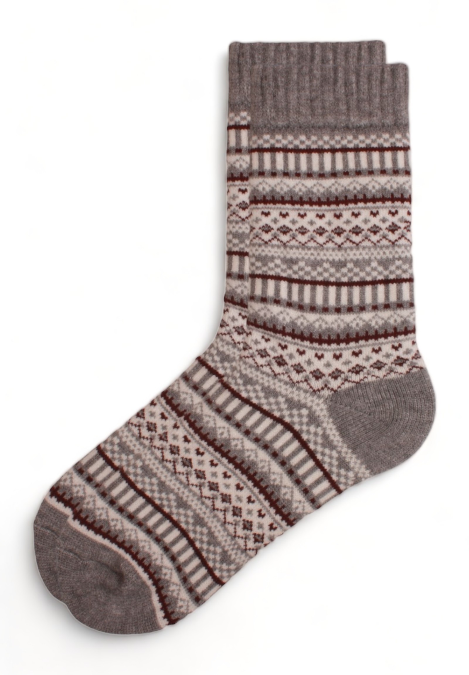  Κάλτσα γυναικεία βαμβακερή Pro Socks Nordic AKD001-Γκρι 2025