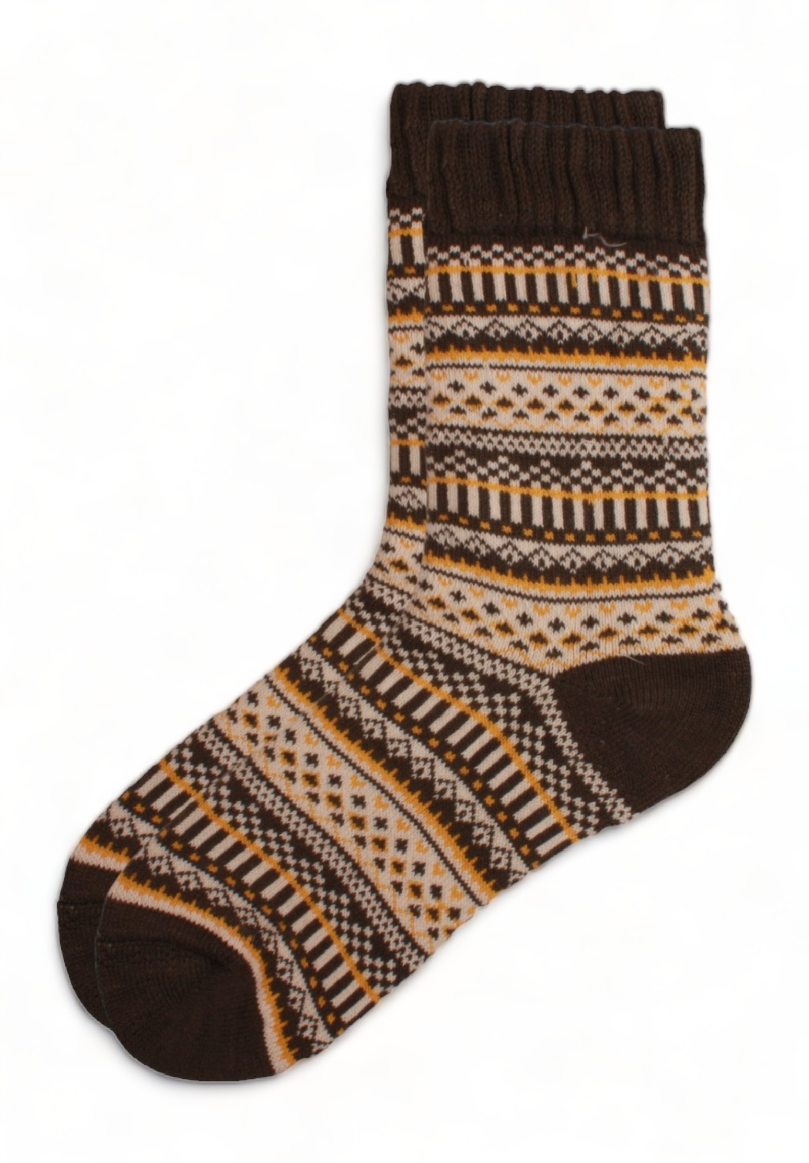  Κάλτσα γυναικεία βαμβακερή Pro Socks Nordic AKD001-Χακί 2025