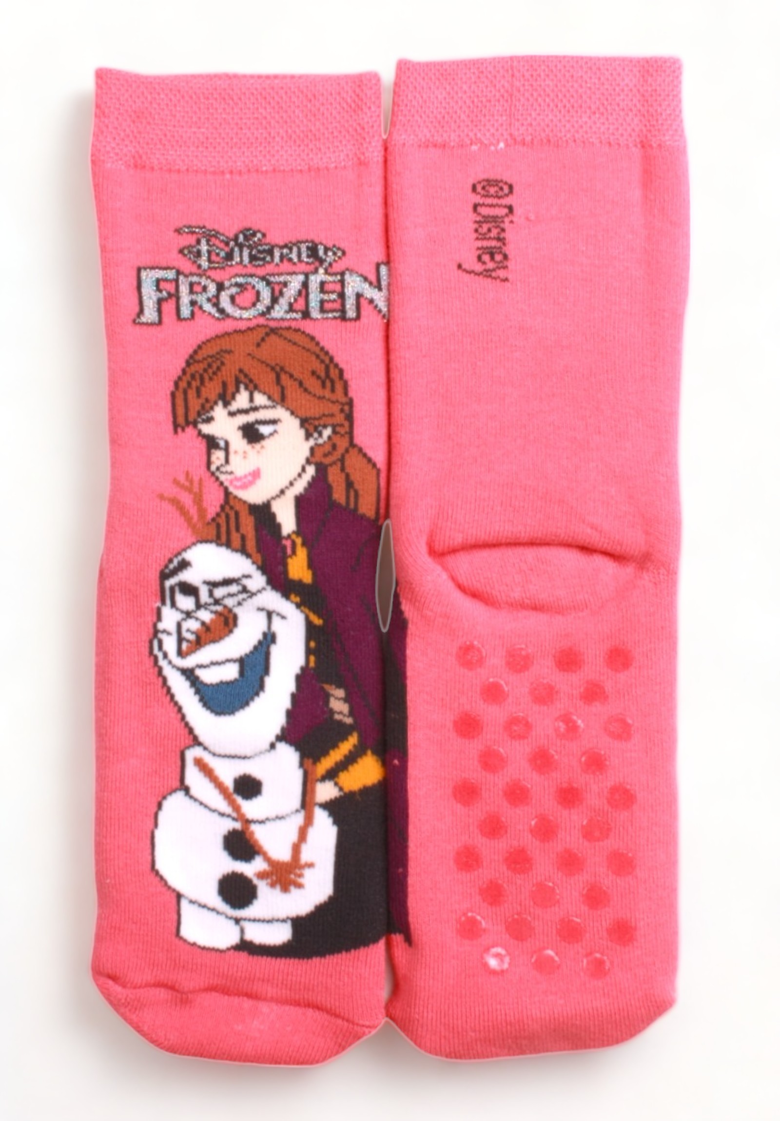 Κάλτσες παιδικές πετσετέ με τάπες Frozen II 3 Τεμ. FZ22551-Πολύχρωμο φωτογραφία