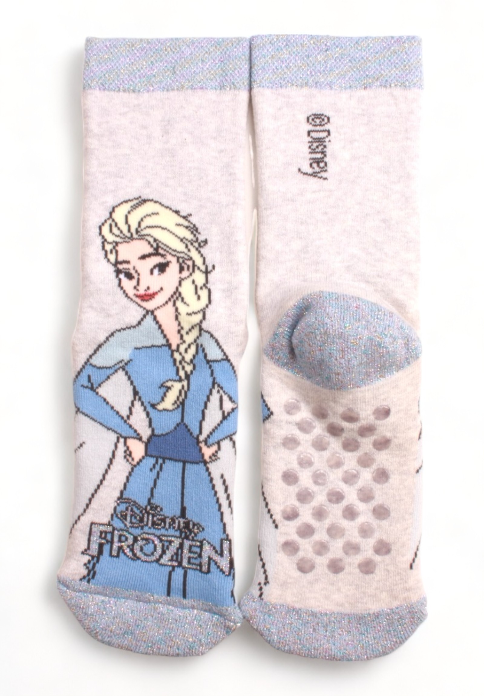 Κάλτσες παιδικές πετσετέ με τάπες Frozen II 3 Τεμ. FZ22551-Πολύχρωμο φωτογραφία