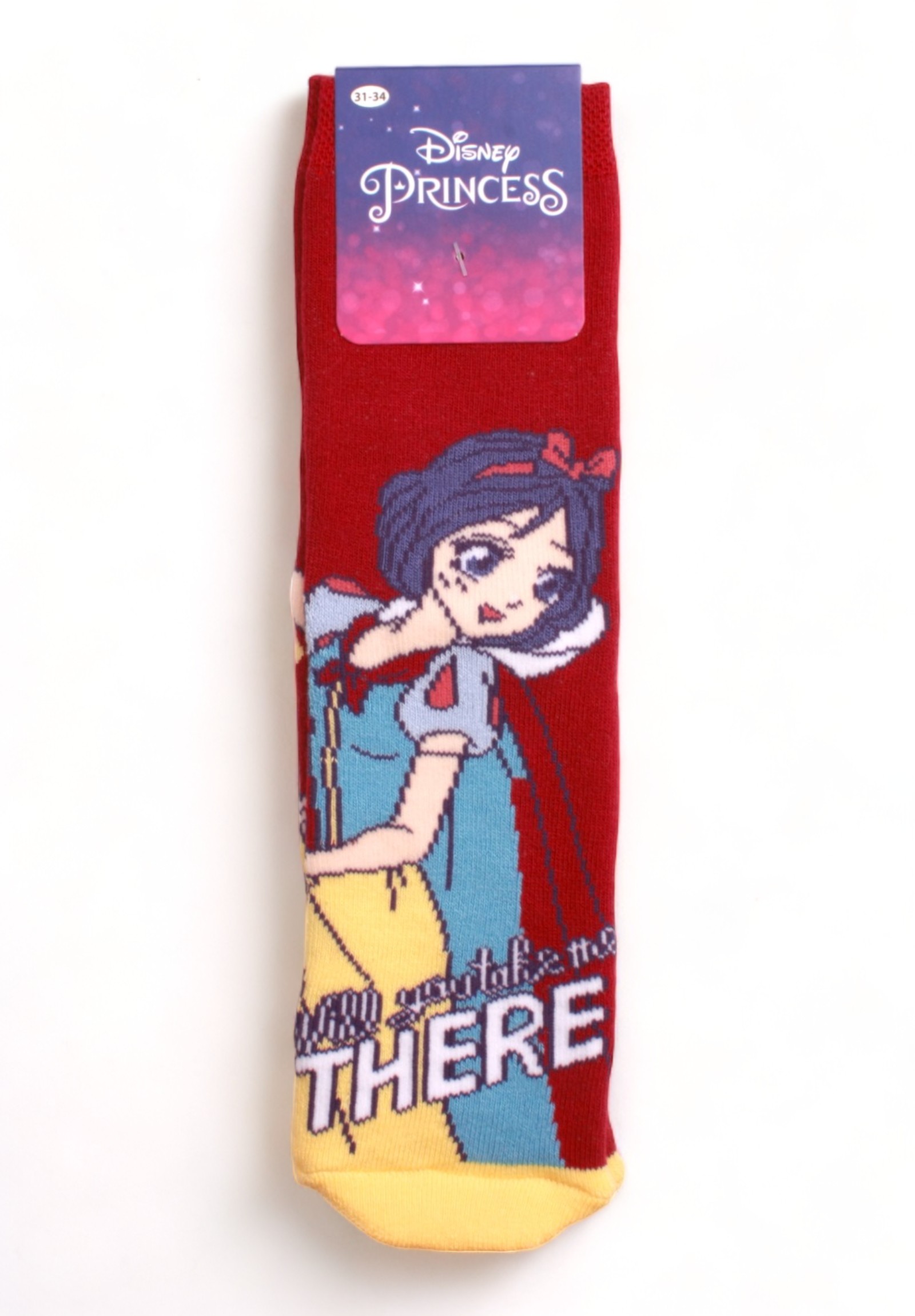 Κάλτσες παιδικές πετσετέ με τάπες Princess ΙΙ 3Τεμ. PR21549-Πολύχρωμο φωτογραφία
