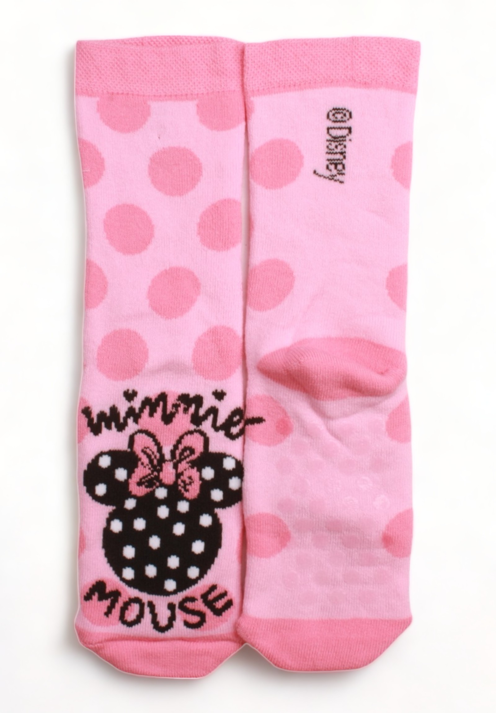 Κάλτσες παιδικές πετσετέ με τάπες Minnie Mouse ΙΙ 3Τεμ. MN21554-Πολύχρωμο φωτογραφία