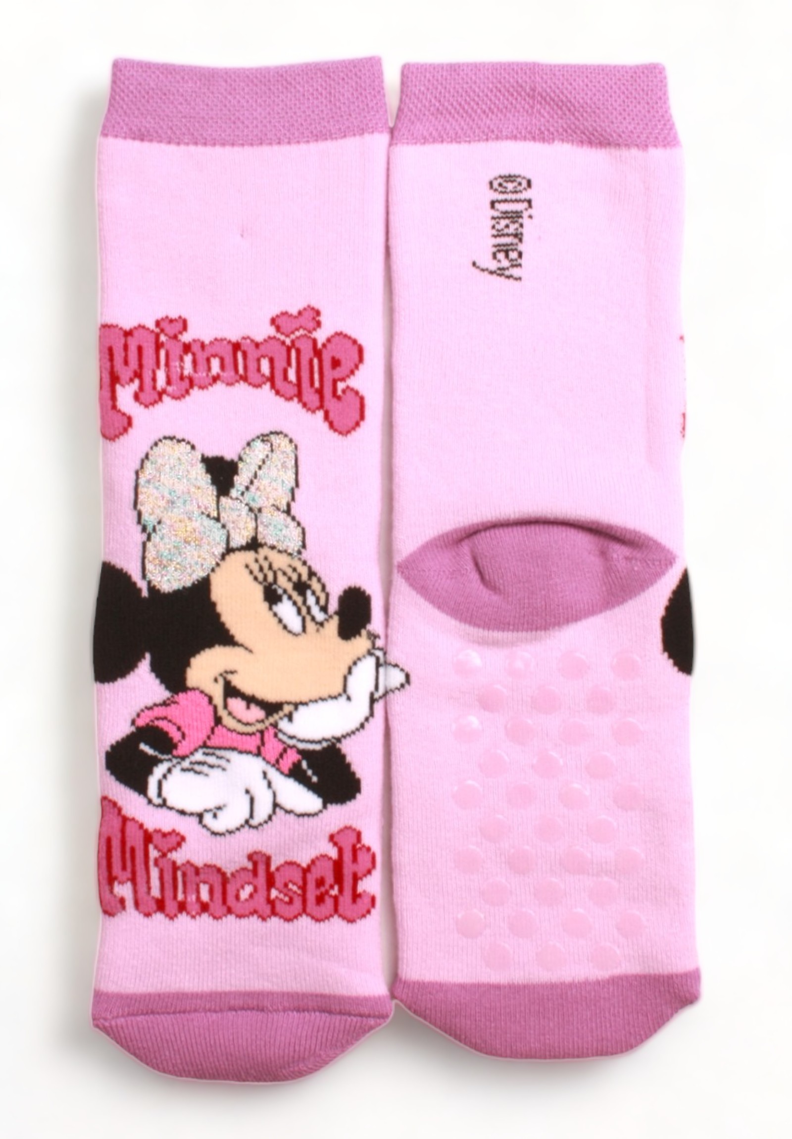Κάλτσες παιδικές πετσετέ με τάπες Minnie Mouse ΙΙ 3Τεμ. MN21554-Πολύχρωμο φωτογραφία