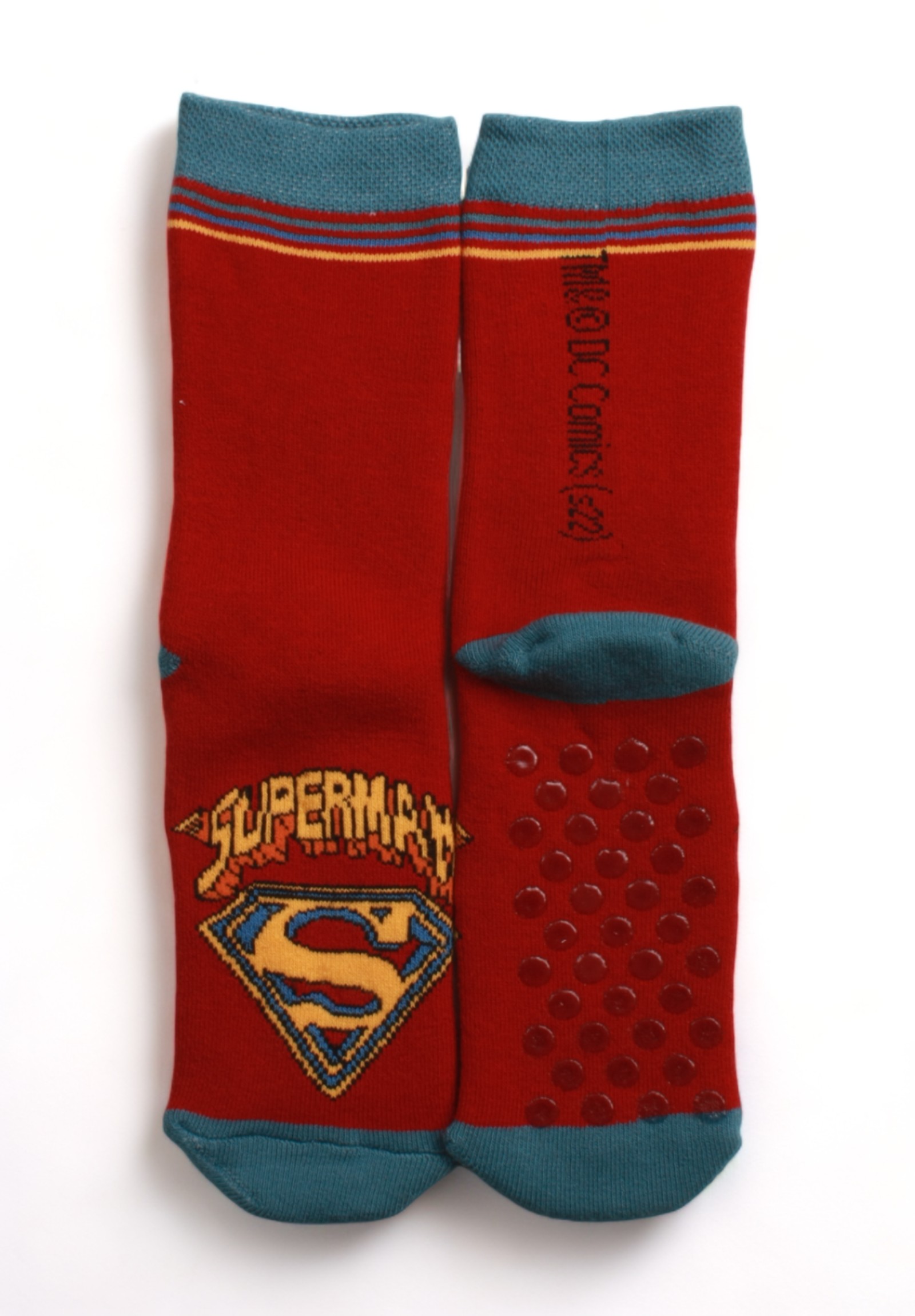 Cimpa Κάλτσες παιδικές πετσετέ με τάπες Superman 3 Τεμ. SM20511-Πολύχρωμο