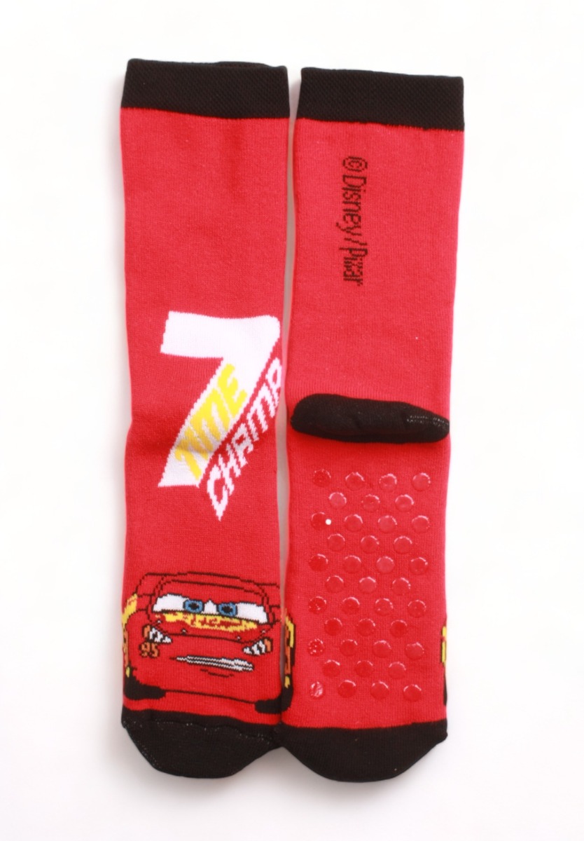 Κάλτσες παιδικές πετσετέ Cimpa με τάπες Cars 3 Τεμ. CR20489-Πολύχρωμο φωτογραφία