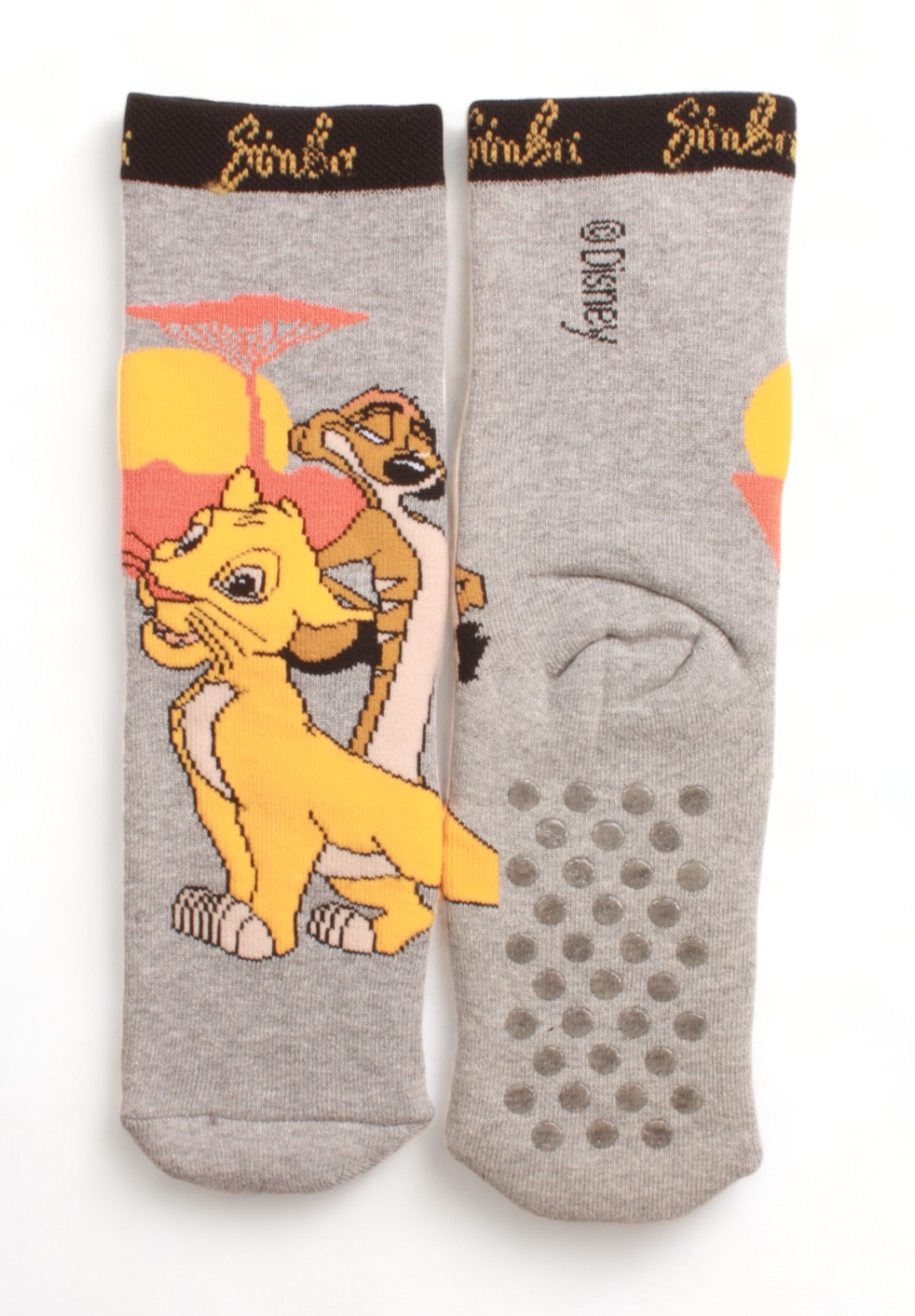 Κάλτσες παιδικές πετσετέ Cimpa με τάπες Lion King II σε συσκευασία 3 τεμαχίων AS21497-Πολύχρωμο φωτογραφία