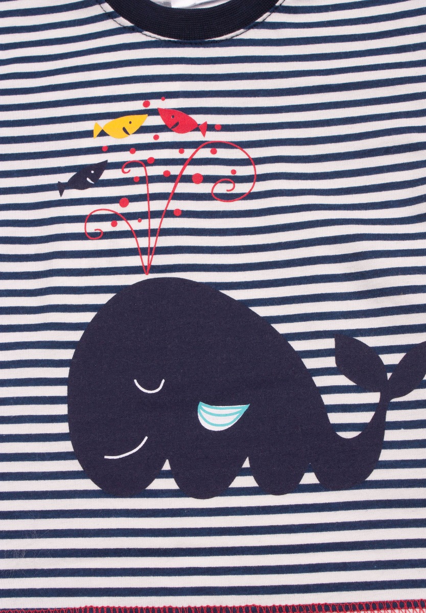 Σετ παντελονάκι - μπλούζα Whale Panolino PN14318 φωτογραφία