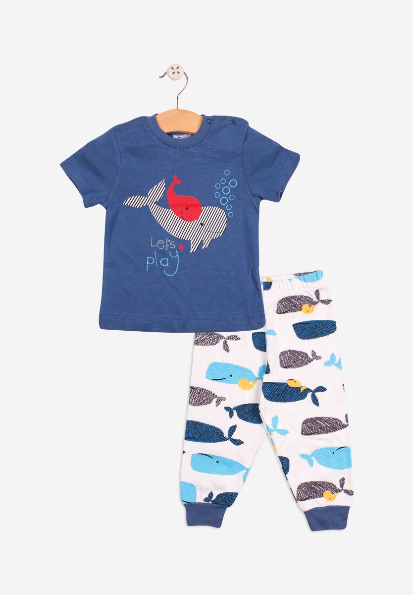 Panolino Πιτζάμα βρεφική Let's Play Panolino PN14313