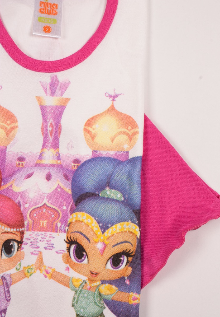 Nina Club Πιτζάμα βρεφική Nina Club Shimmer & Shine 151-1-Εκρού