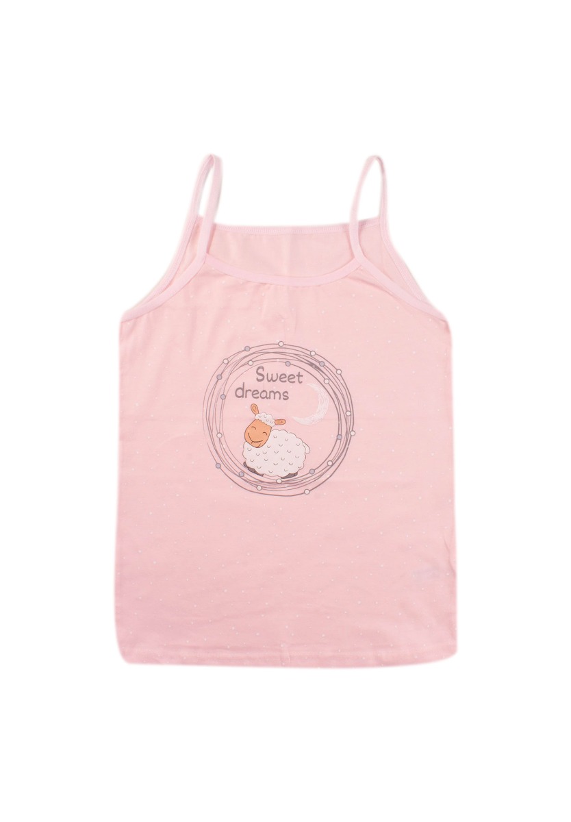 Σετ φανελάκι σλιπάκι παιδικό Sweet Dreams 16648KY-Ροζ φωτογραφία