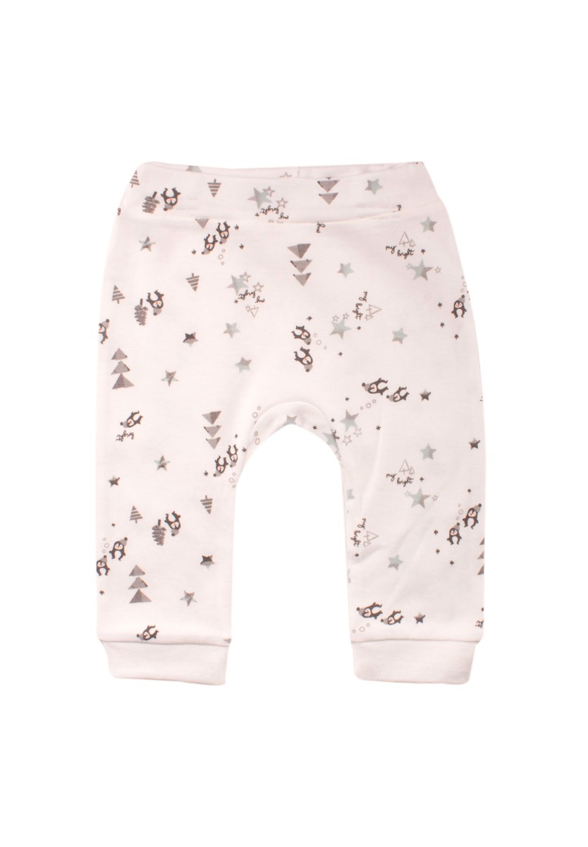 Πιτζάμα βρεφική Biorganic Snow Penguin με κουμπάκια 59672 φωτογραφία