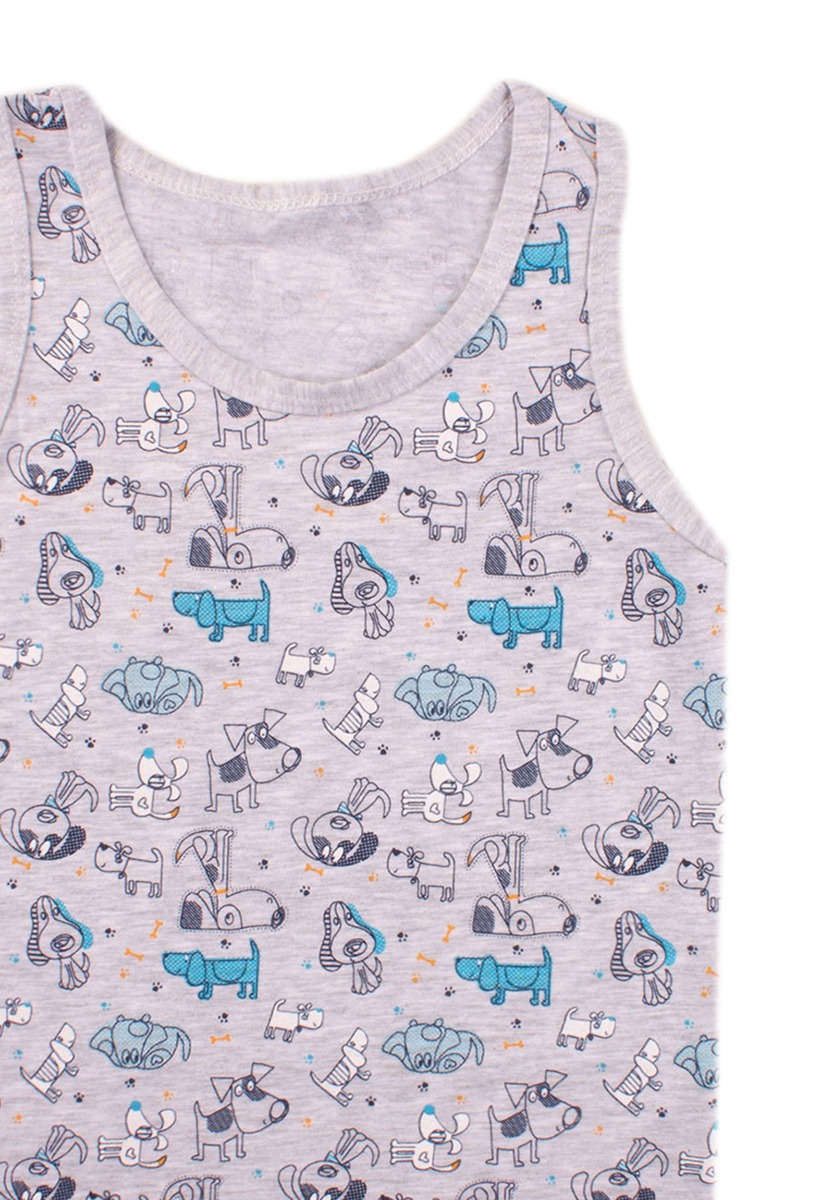 Σετ φανελάκι σλιπάκι παιδικό Love Dogs 1172721SKB φωτογραφία