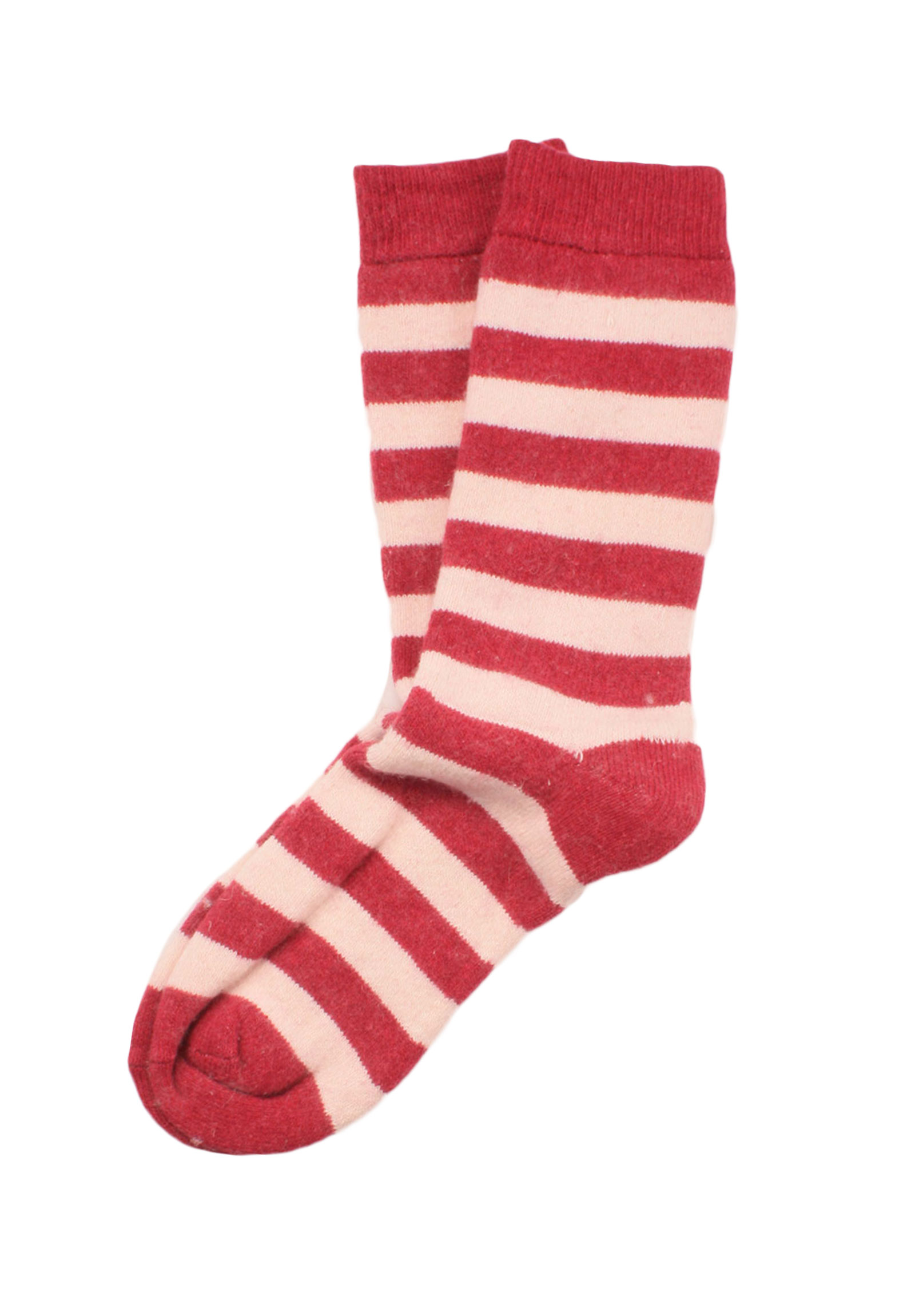  Κάλτσες Γυναικείες Μάλλινες Stripes WOOL1-Ροζ 2025