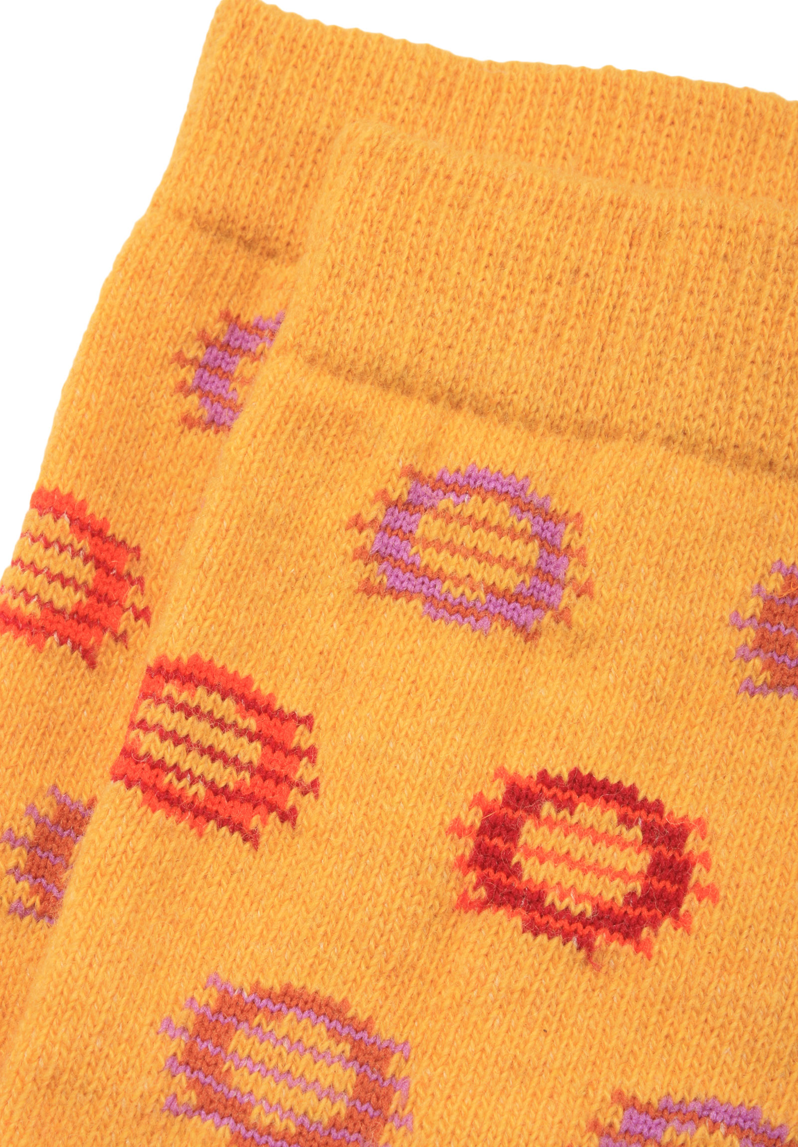 Κάλτσες γυναικείες ισοθερμικές μάλλινες Happy WOOL4-Κίτρινο φωτογραφία