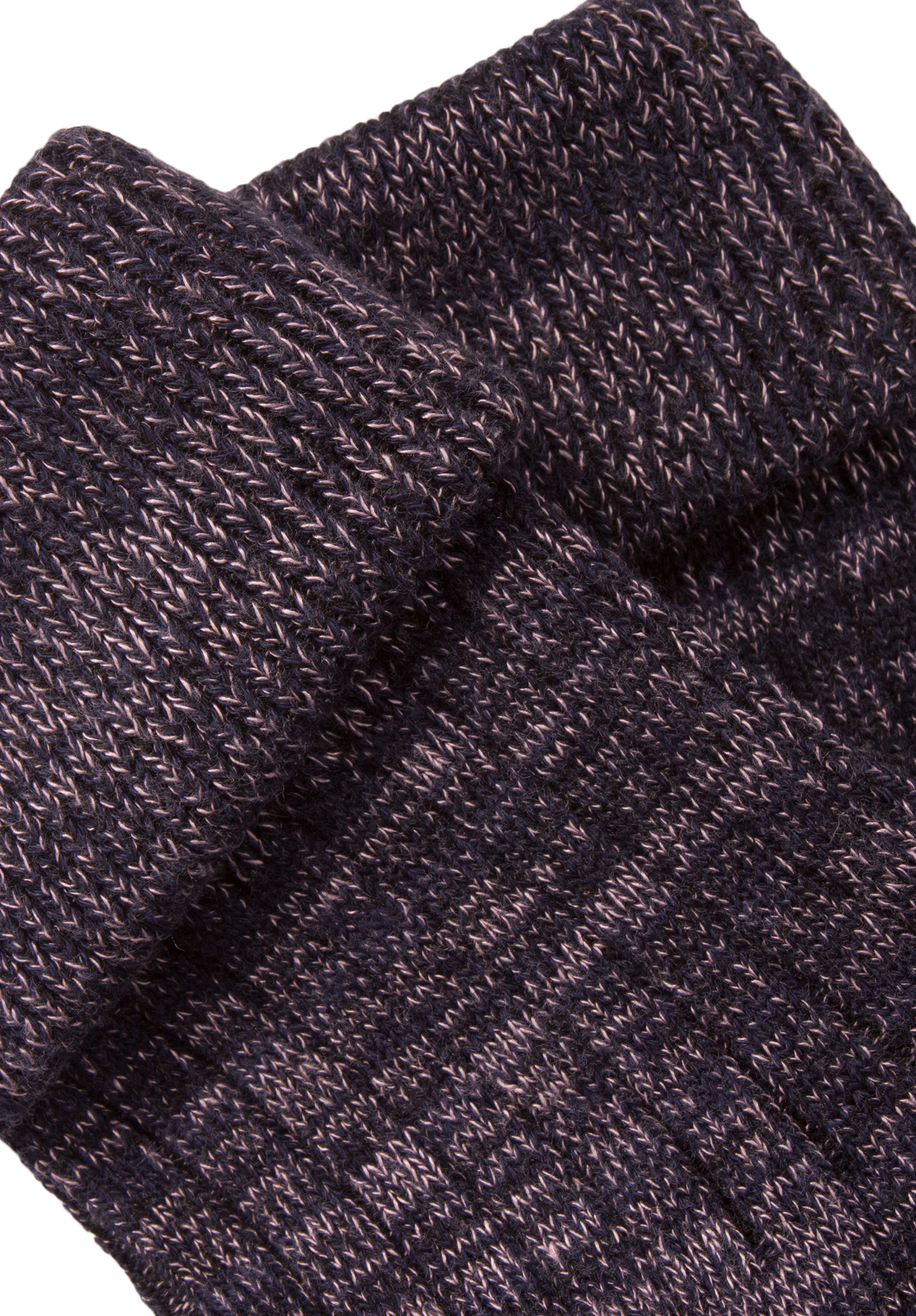 Κάλτσες γυναικείες βαμβακερές με γύρισμα LIVO101-Μπλε Σκούρο φωτογραφία