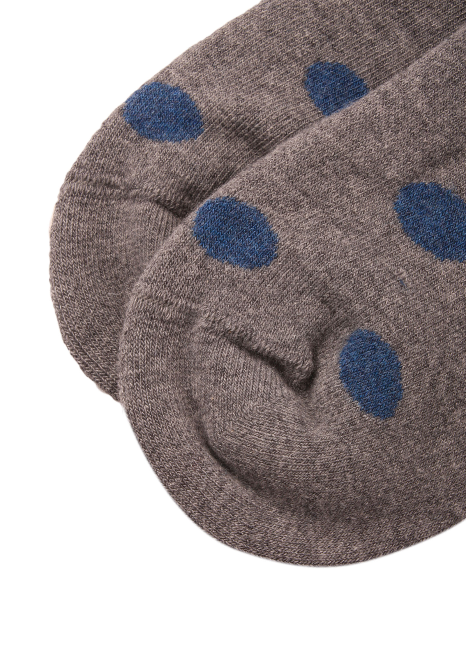 Κάλτσες γυναικείες πετσετέ απαλές Πουά 24628-Γκρι φωτογραφία