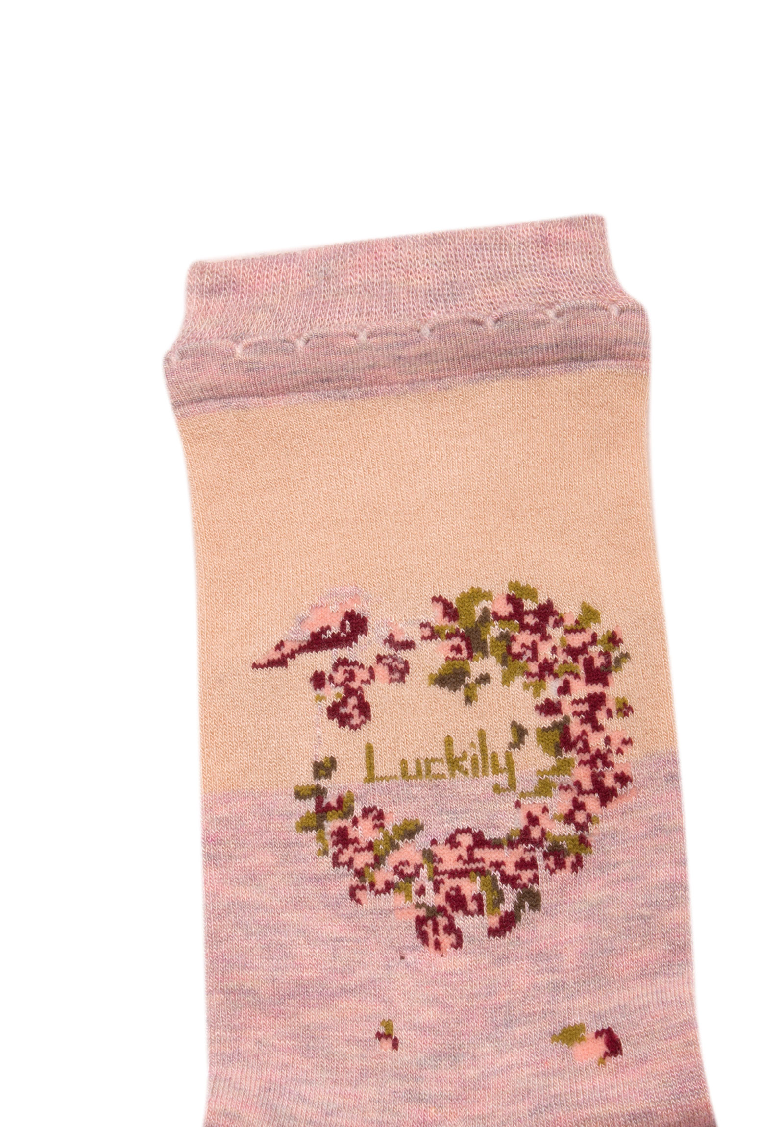 Κάλτσες γυναικείες Modal Soft ημίκοντες Romantic 28604-Ροζ φωτογραφία