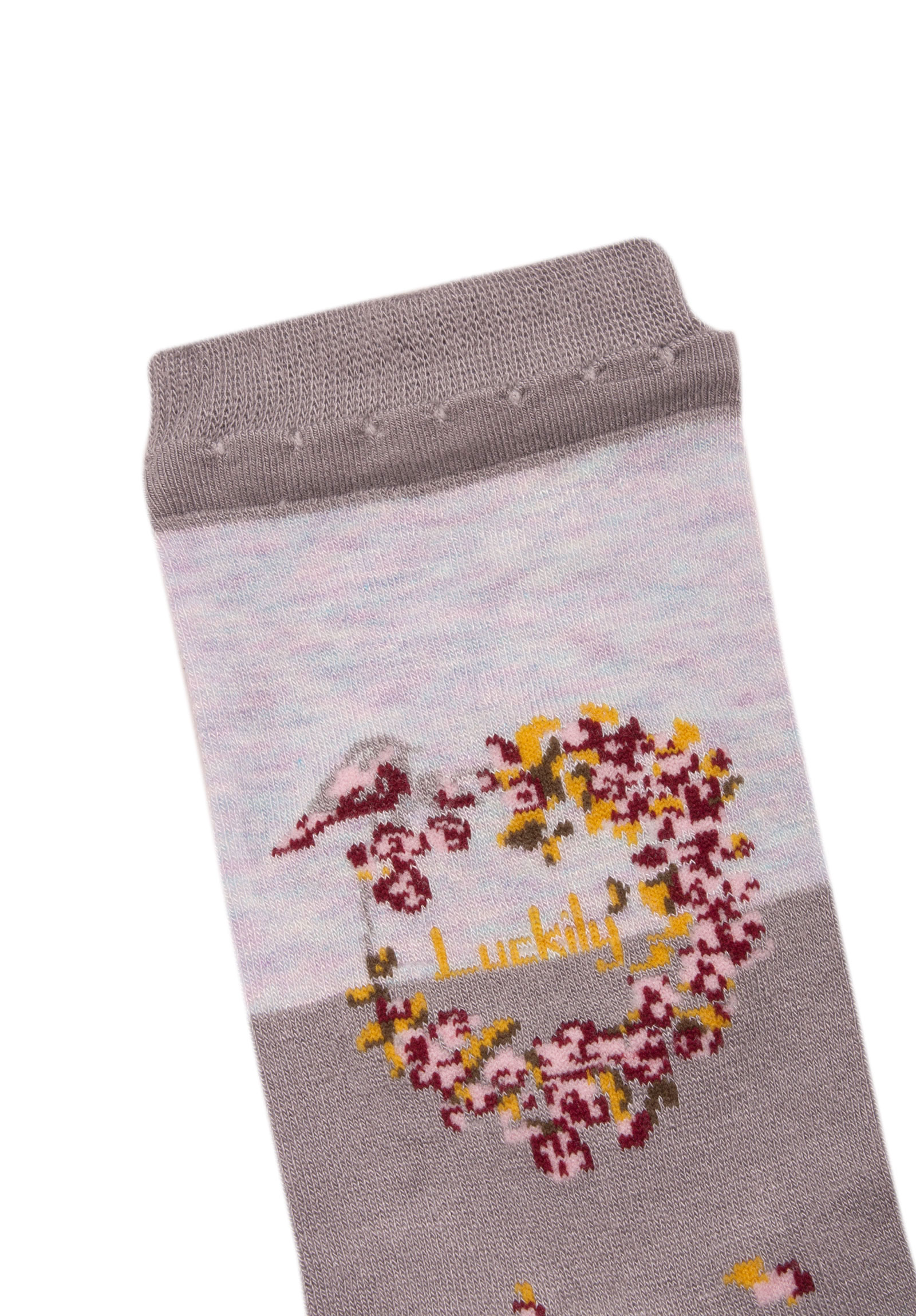 Κάλτσες γυναικείες Modal Soft ημίκοντες Romantic 28604-Γκρι φωτογραφία