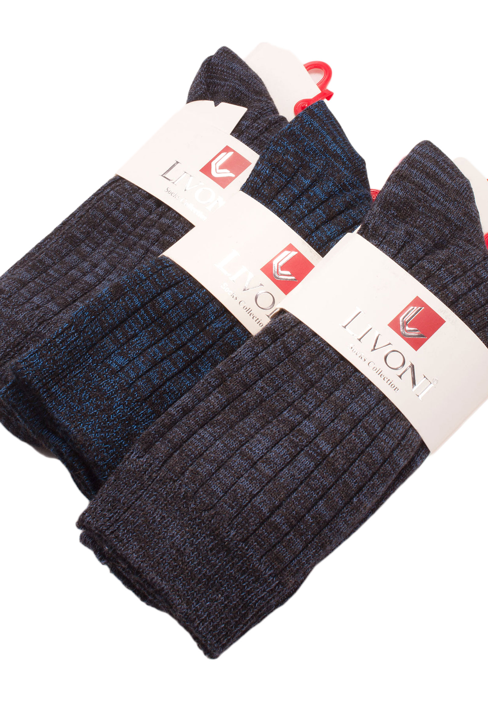 Κάλτσες γυναικείες βαμβακερές Super Colors LIVO100-Μπλε φωτογραφία