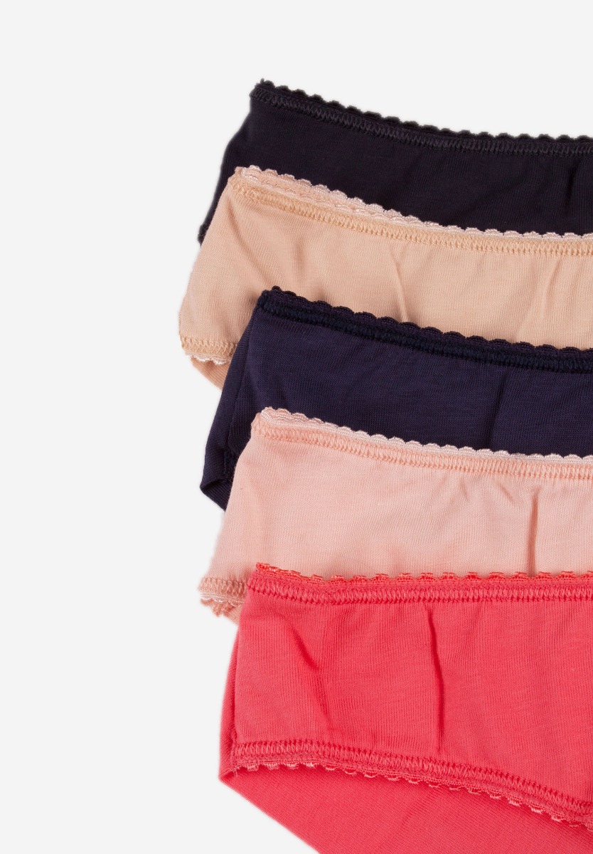 Slip Brazil γυναικείο βαμβακερό Norddiva Kate σε συσκευασία 5 τεμαχίων KATE2-5 Χρώματα φωτογραφία