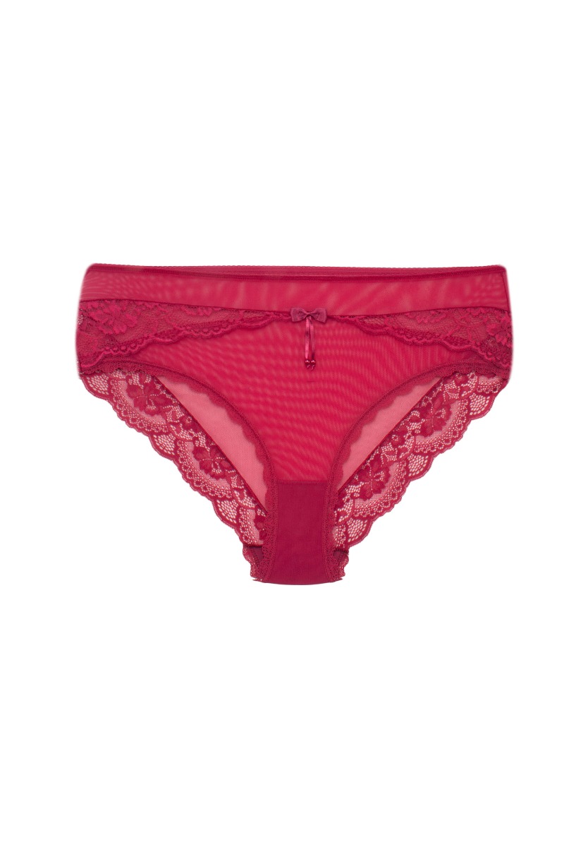 Σλιπ Plus Size με δαντέλα και διαφάνεια 4 Τεμ. CH4478 φωτογραφία