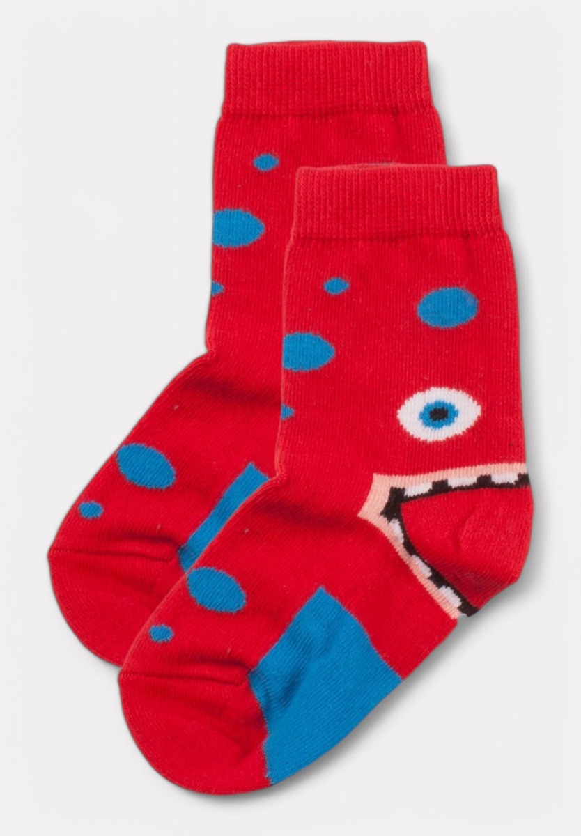 Κάλτσες παιδικές BiBaby Little Monster 3 Τεμ. BB68316 φωτογραφία