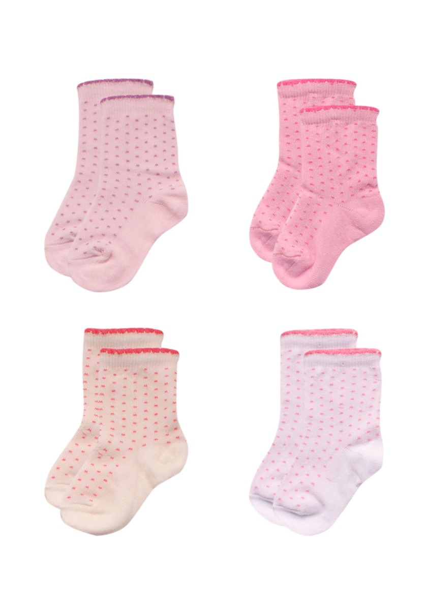 Design Καλτσάκια βρεφικά Little Spots 4 Τεμ. BEBE33