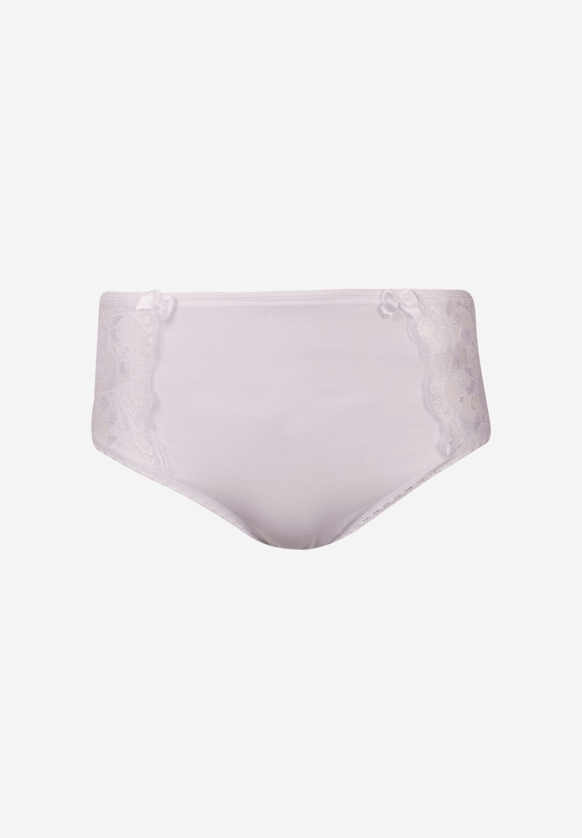 Σλιπ Midi δαντέλα ψηλοκάβαλο White 3 Τεμ. 4247A φωτογραφία