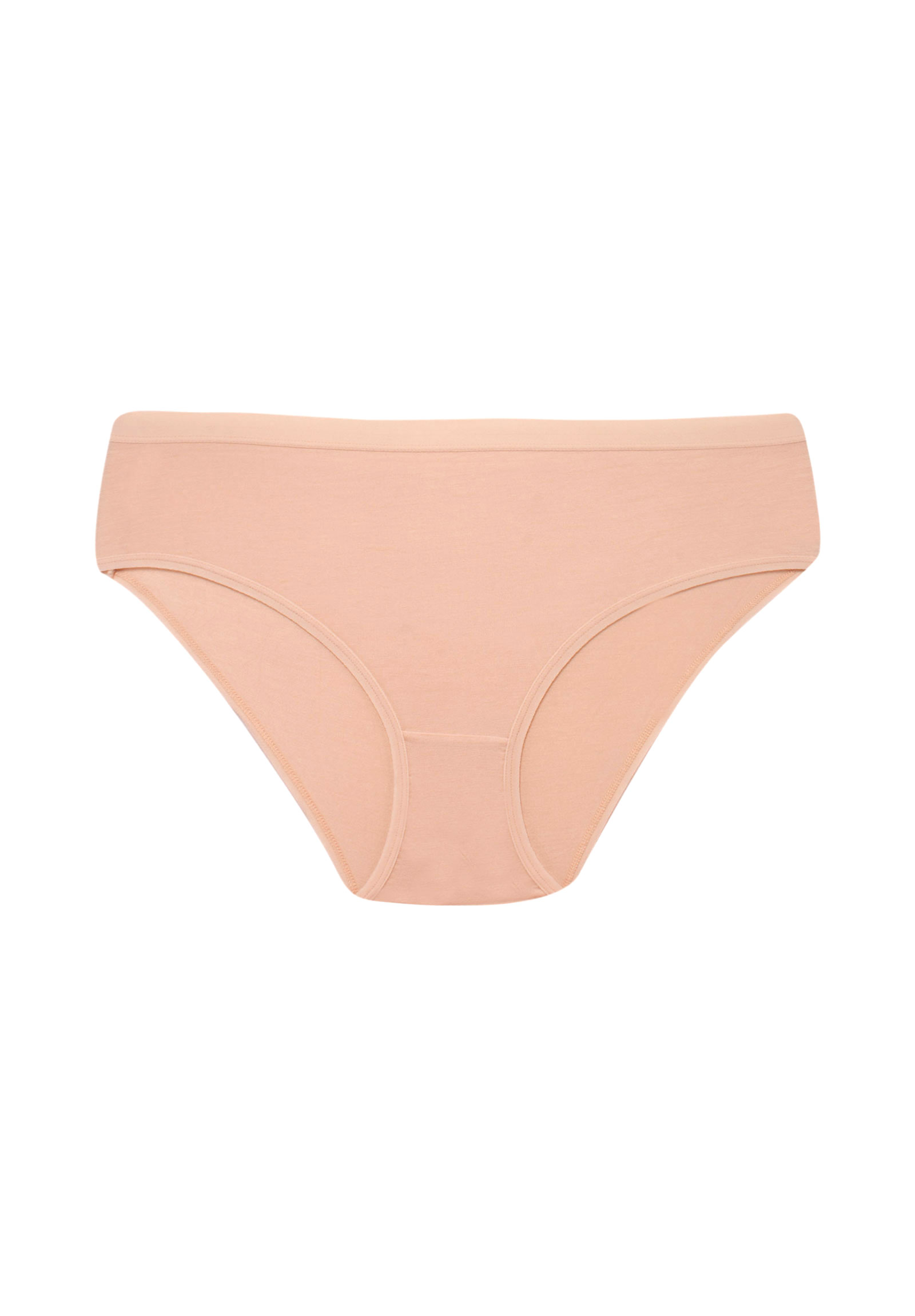 Σλιπ απαλά από Bamboo Plus Size 3 Τεμ. 11555-Μπεζ φωτογραφία