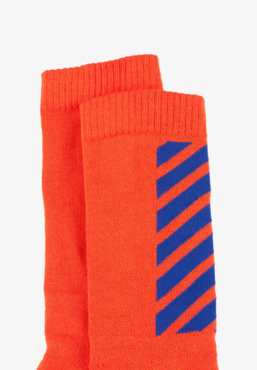 Κάλτσες αθλητικές Anti-Bacterial Dimisocks 17005-Πορτοκαλί φωτογραφία