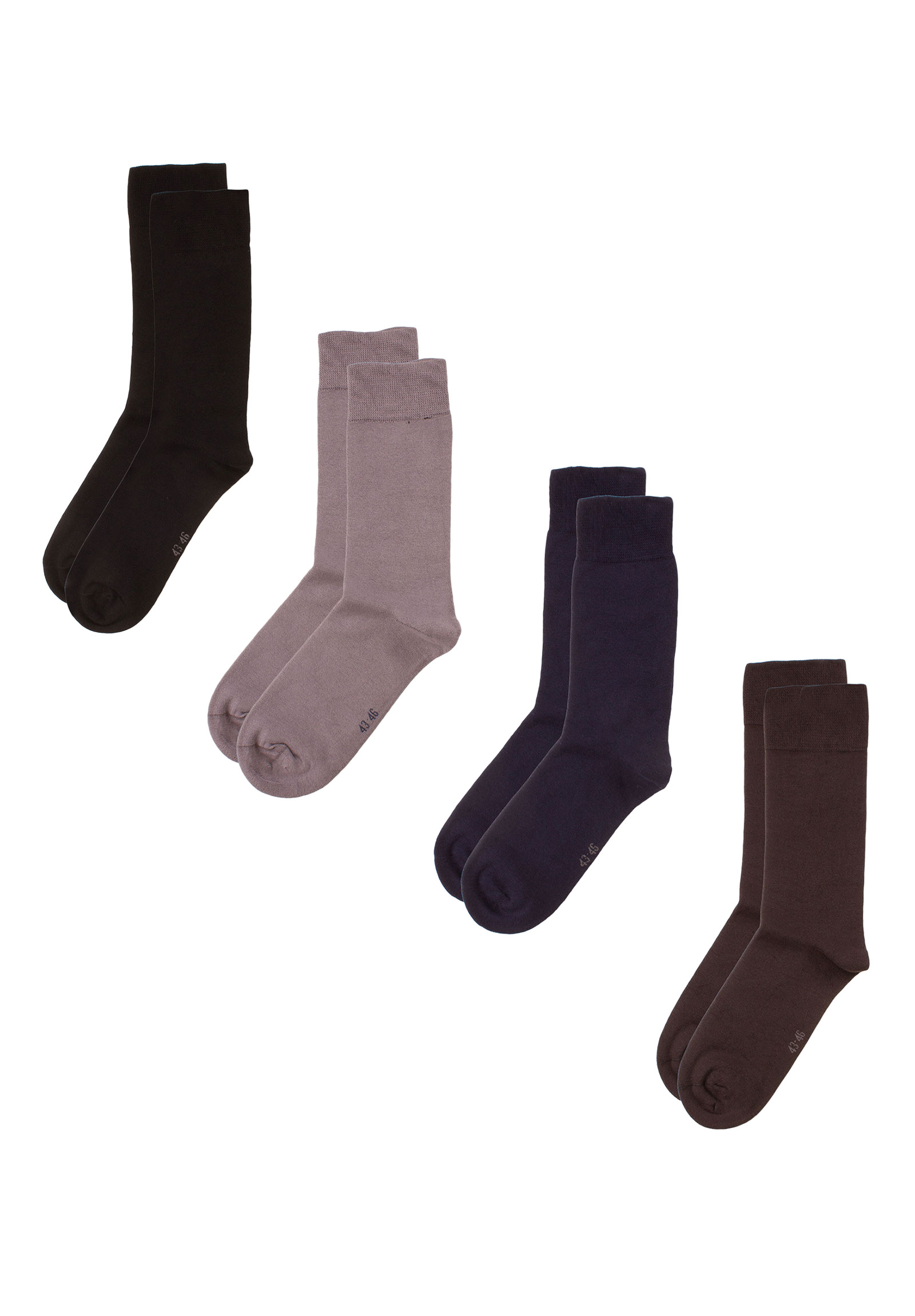 Trendy Κάλτσες ανδρικές Organic Cotton Elegant 4 Τεμ. ORGANICTRENDY-Πολύχρωμο