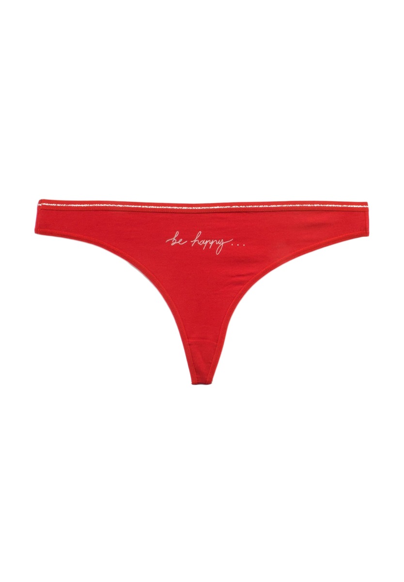  Στρινγκ Lurex Red Be Happy 11685 2025